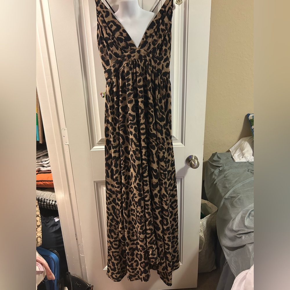 SHEIN Animal Print Dress